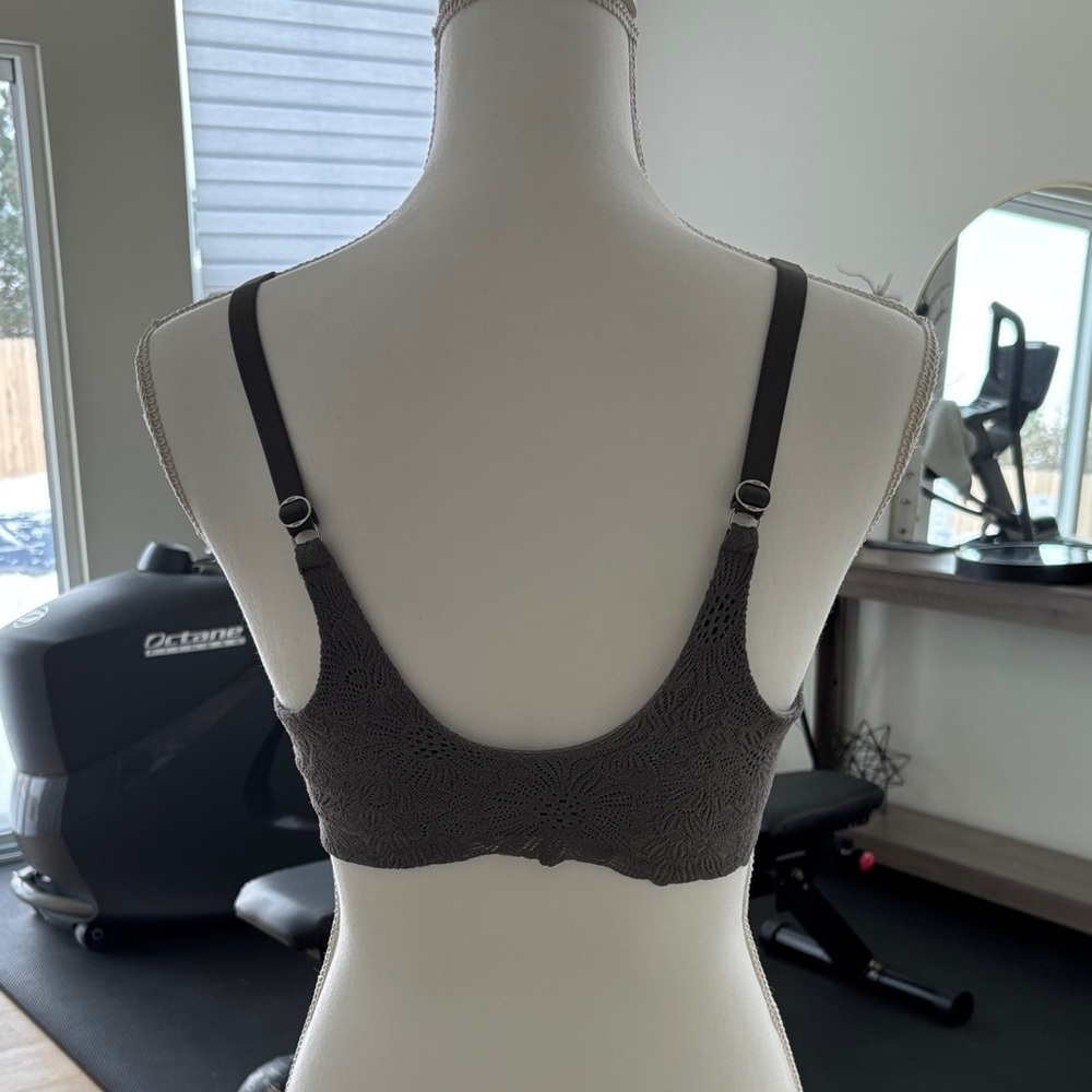Aerie Sunnie Bloom Lace Wireless Lightly Lined Bra 34 B - Picture 5 of 7